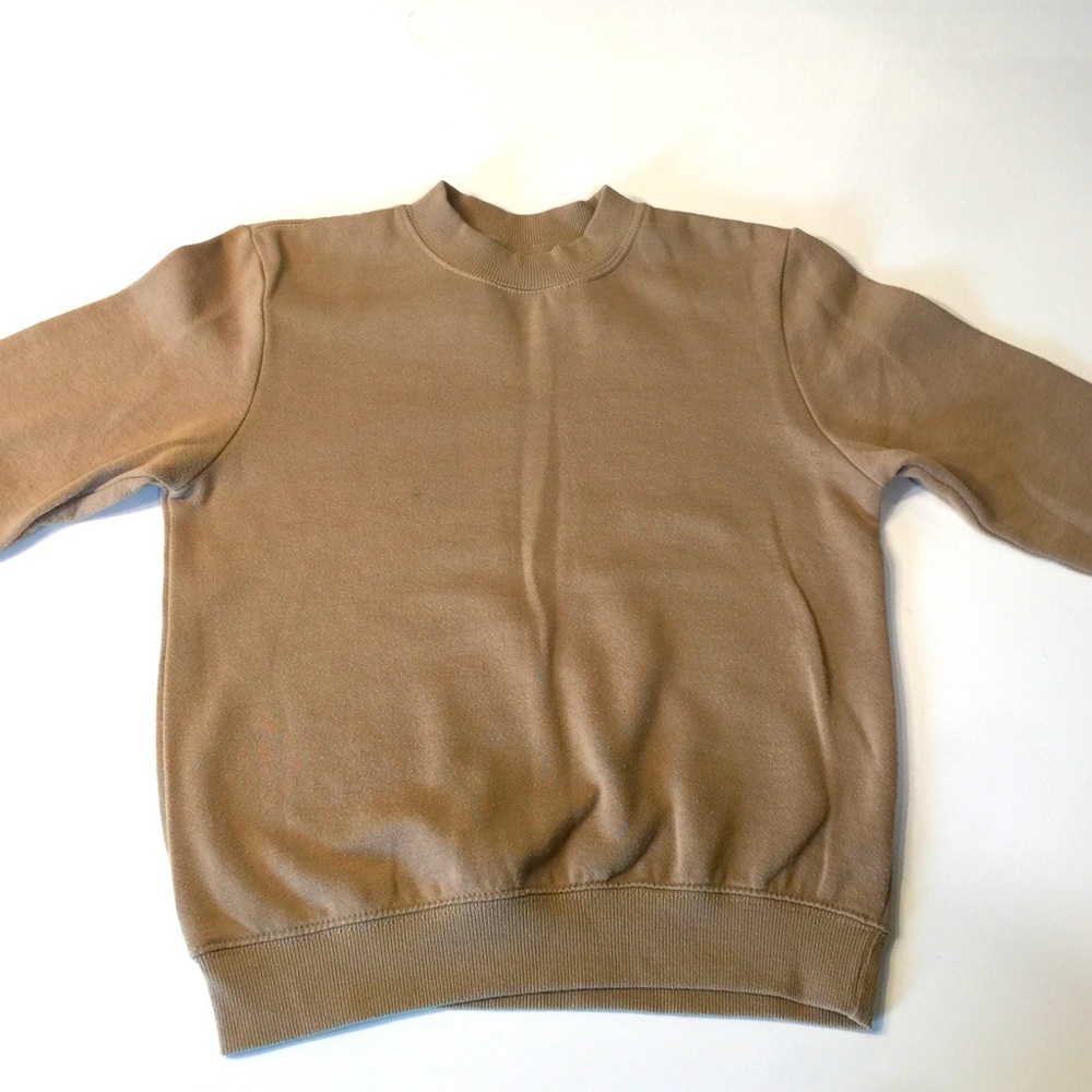 Kids tan sweatshirt